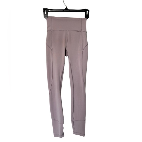 Lululemon In Movement Everlux Tight Size 2- Everluxe Dark Chrome - Picture 8 of 8